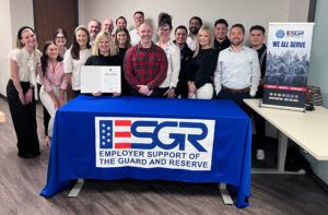 VC5 Wins ESGR Patriotic Employer Award 1