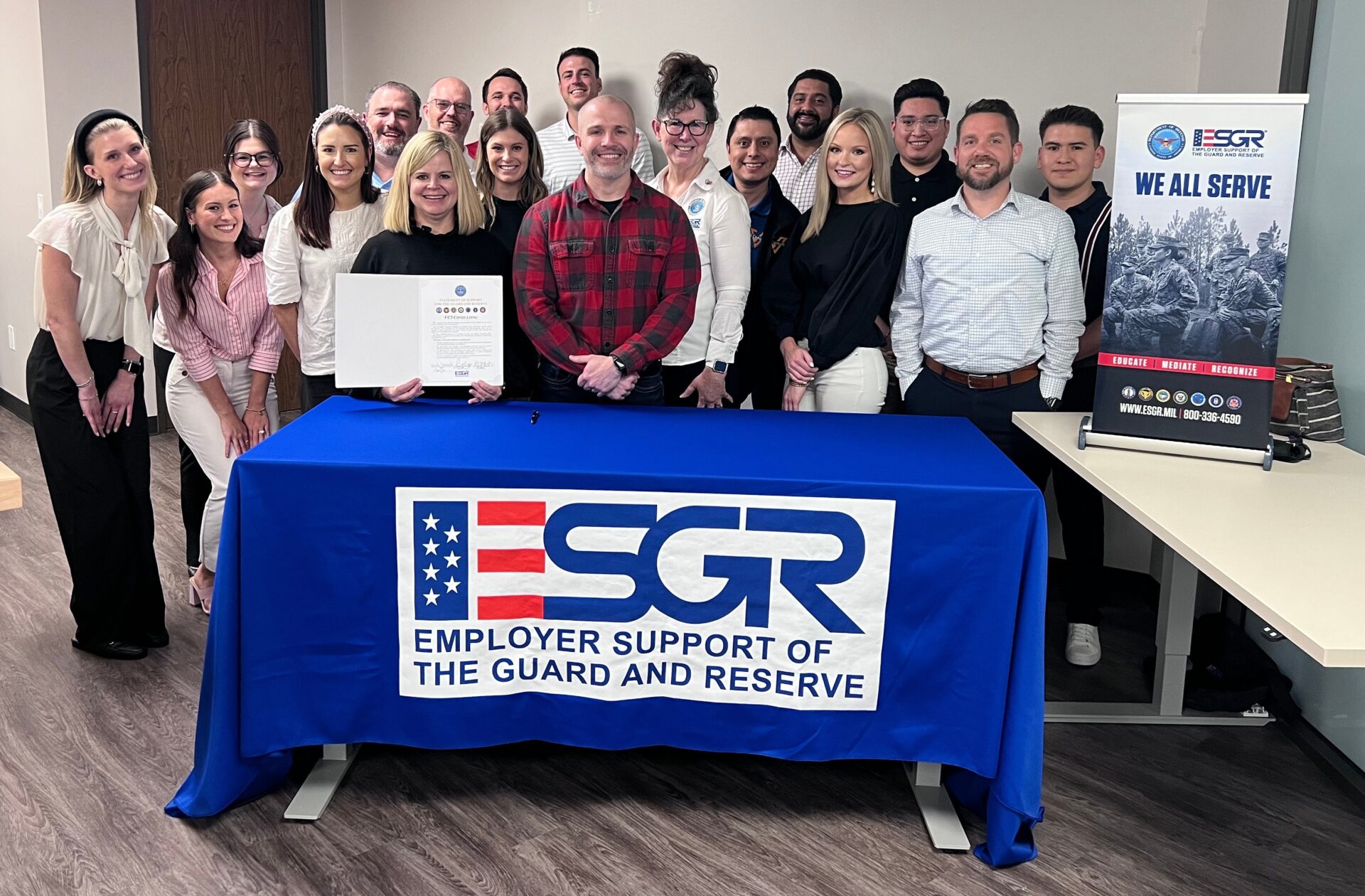 VC5 Wins ESGR Patriotic Employer Award